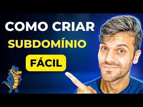 🔴 Como Criar um Subdomínio Hostgator (RÁPIDO, FÁCIL E PASSO A PASSO)