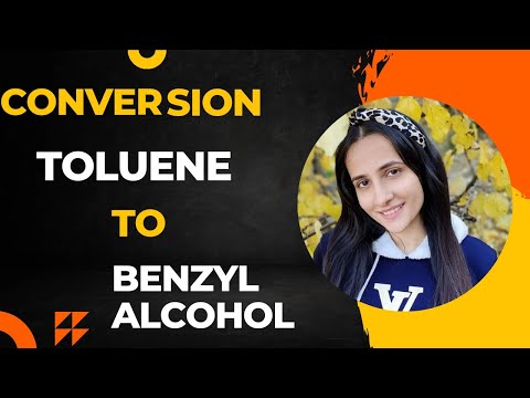 Convert Toluene to Benzyl Alcohol| Conversion Class12 Chemistry| Cbse Class12 | Neet| Jee