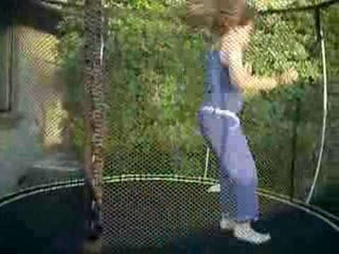 Taylor on Trampoline - 5/2007