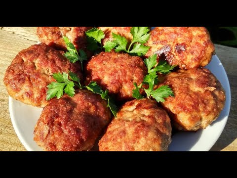 Very tasty and incredibly juicy meat cutlets with zucchini✍