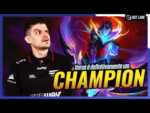 A Riot NÃO SABE O QUE FAZER com o VARUS! Sempre tem uma build BROKEN 🏹