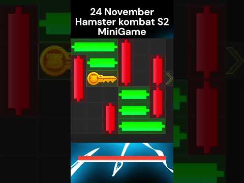 24 NOVEMBER Mini Game Puzzle Hamster Kombat today Solved #hamsterkombat #puzzlegame #shorts #short