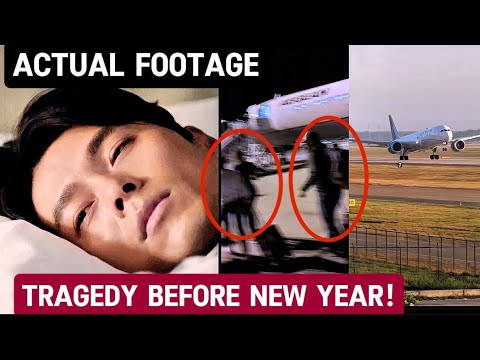 THE TRAGEDY BEFORE NEW YEAR! HYUN BIN BECAME EMOTIONAL AFTER PLANE CRASH!