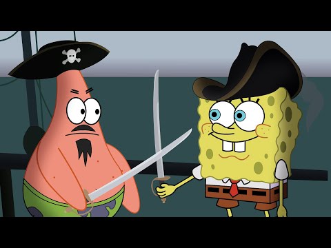 Pirates of the Caribbean Re-enacted by SpongeBob SquarePants