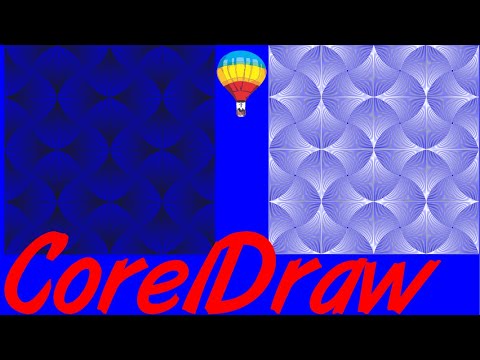 Corel Draw Tips & Tricks Cool Pattern just reduce size and Rotate