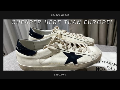 Golden Goose Shoes Unboxing | Where to get a discounted pair which is lower than Europe price