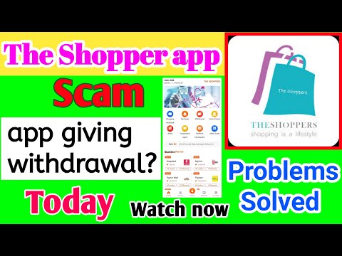 Theshoppers app new update || theshoppers app withdrawal problem solved || the shoppers || goltech