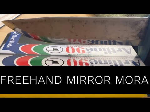 Mirror Sharpening a Mora with Current Freehand Setup