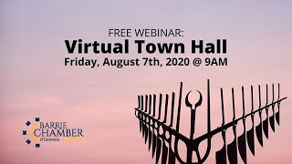 Virtual Town Hall - August 7, 2020