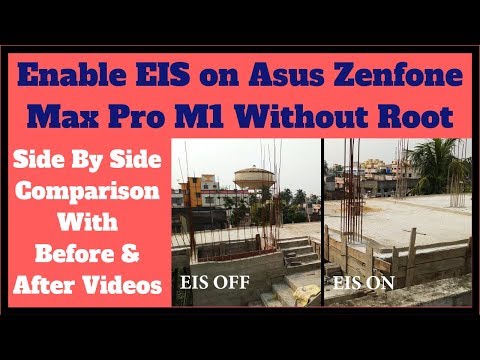 Enable EIS on Asus Zenfone Max Pro M1 Without Root | Side by Side Comparison [ Hindi ] - TechToTech