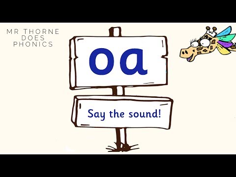 Geraldine the Giraffe's Phonics Flash Cards - Episode OA