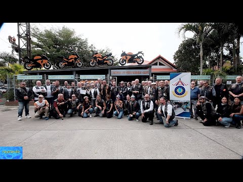 Memorial biker ride for Bernhard White Pattaya thailand