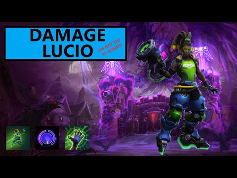 HotS: Damage Lucio (DO NOT TRY AT HOME!!!)