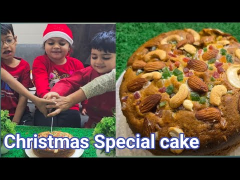 Christmas Special orange Cake| Eggless orange Cake Recipe 🎂