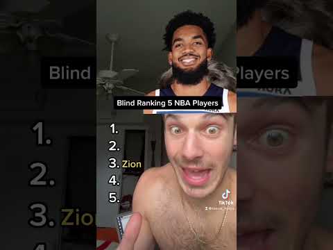 Blind Ranking 5 NBA Players🔥🔥 #nba #nbabasketball