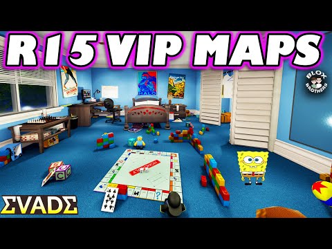 EVADE / *NEW*  ALL R15 VIP Maps / Roblox