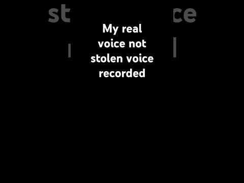 my real voice voice recorded. #myrealvoice#notfake#vouce recorded