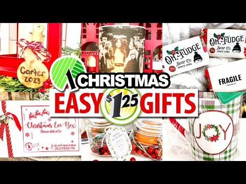 *EASY* Christmas Gift Ideas made in 5 Minutes!  $1 Dollar Tree DIYs 2024