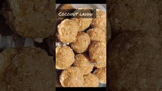 coconut laddu recipe #shortvideo #coconutsweetrecipe