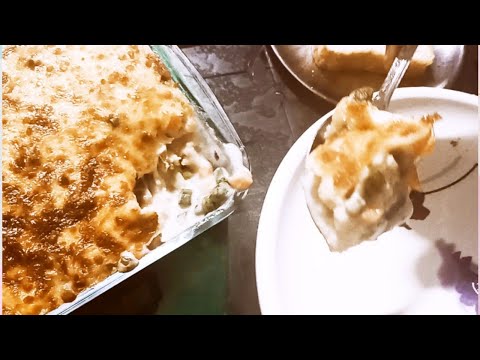 Baked vegetables in white sauce|In microwave without oven|Vegetable cheesy bake|Simple and easy way