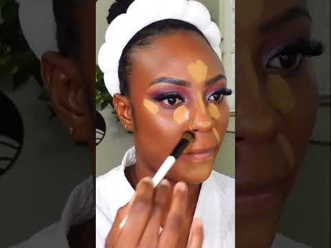 MAKEUP TUTORIAL FOR BEGINNERS #makeuptutorial #woc #brownskin #darkskin