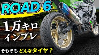 ロード６ってどんなタイヤ？１万キロ走行インプレ！｜MICHELIN ROAD6【モトブログ】