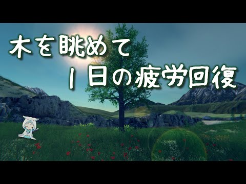 【Tree Simulator 2023/雑談】木でも見ながら寝る前に雑談しませんか？【VTuber/白兎りと】