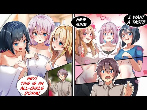 [Manga Dub] I was accidentally admitted to an all-girls dorm, and the girls are all predators!?