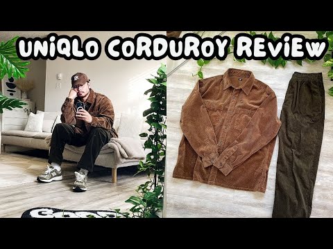 Uniqlo Corduroy Overshirt and Easy Pants Review - Should You buy?