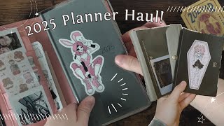 ☾ 2025 Planner Haul | Hobonichi, Midori, and more