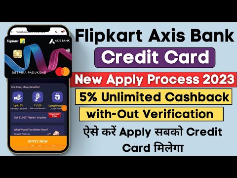 Flipkart Axis Bank Credit Card Apply Process 2023 || Axis Bank Credit Card || credit card