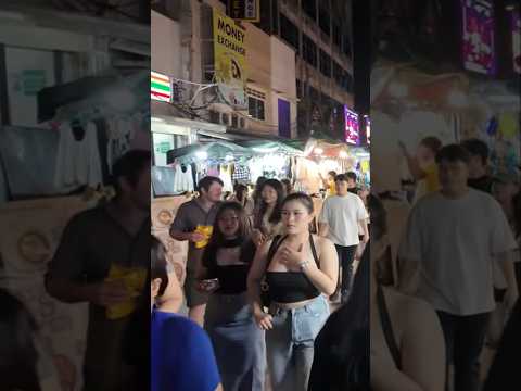 Bangkok Nightlife | Walking Street at night #khaosanroad #bangkoknightlife