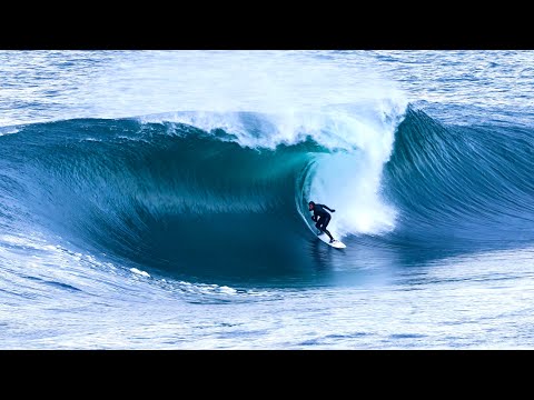 SURFING ONE SCARY REMOTE EUROPEAN WAVE WITH JUST MY BROTHER, EURO SLAB TOUR PT 4!