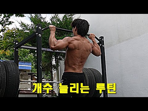 턱걸이(풀업) 효과 및 풀업 개수 가장 빠르게 늘리는 루틴 | 턱걸이 하는법