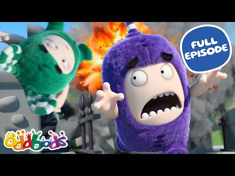 Zee "Borrows" Jeff's Electricity ⚡🪫 | Oddbods Full Episode | Funny Cartoons for Kids