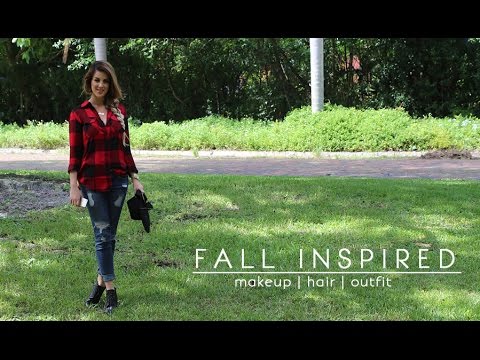 Fall Inspired Look: Makeup | Hair | Outfit