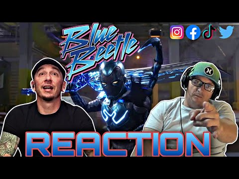 WE'VE GOT SOMETHING HERE!!!! Blue Beetle Official Trailer REACTION!!!