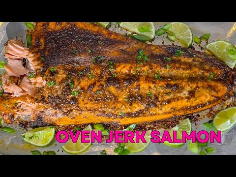 Oven Jerk Salmon recipe - step by step well seasoned