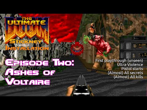 Stickney Installation: Episode 2 - Ashes of Voltaire | Snaxalotyl / id Software | MS-DOS | 2022