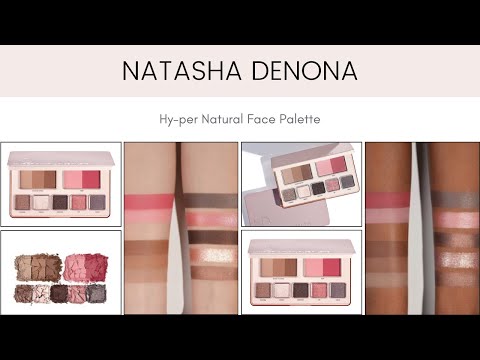 Palette Preview!  Natasha Denona Hy-per Natural Face Palette