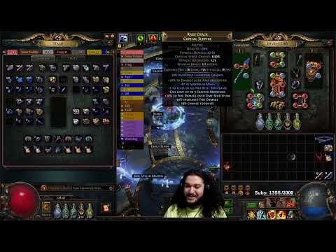 PoE Necropolis - Level 100 RF Chief Endgame Gearing Advice.