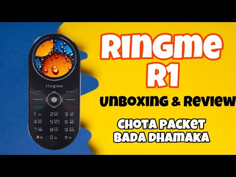 Ringme R1 keypad Mobile Phone with unique design and feature 😙🔥🔥