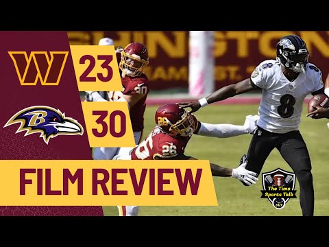 FILM REVIEW! Washington Commanders Vs Baltimore Ravens Full Game Review