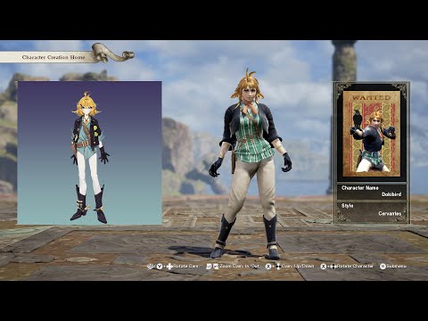 SoulCalibur 6; Dokibird (Bounty Hunter), custom character video guide by Zeno XC