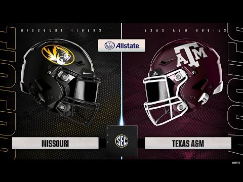 COLLEGE FOOTBALL MISSOURI TIGERS VS. TEXAS A&M AGGIES FULL GAME