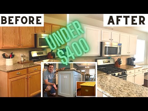 Rustoleum Cabinet TRANSFORMATION Review | Kitchen Cabinet Paint Project / Diy Project For Quantine