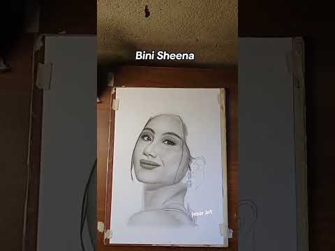 How to draw Bini Sheena #shorts