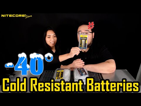 Nitecore -40°F/C Cold Resistant Lithium Ion 18650/21700 Batteries