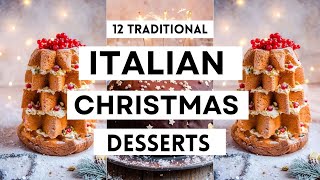 12 Traditional ITALIAN CHRISTMAS DESSERTS To Try This Holiday | Easy Recipe Ideas  #italiandesserts