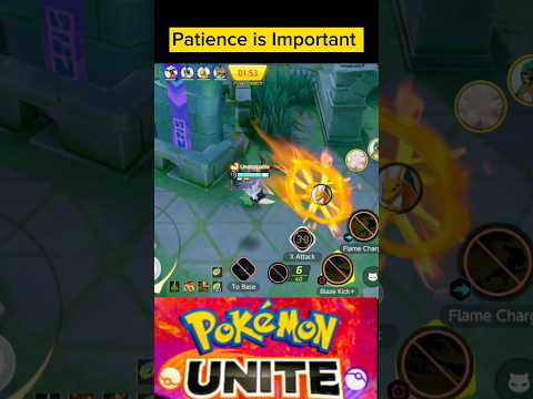 That's why Patience is important 😁|| Pokemon unite